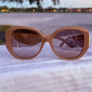 Tiffany & Co. Elegant Nude Blush Sunglasses NWT
